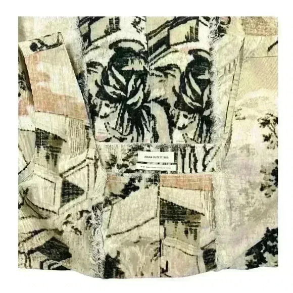 Urban Outfitters Corduroy Toile Mini Dress – Square Neck, Size M - Picture 8 of 10